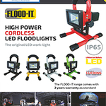 Flood-It - High-Power Cordless LED Floodlight Brochure - Front Page Thumbnail