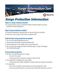 Joslyn Controls – Surge Protection Information