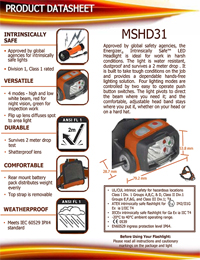 Energizer – Intrinsically Safe LED Headlight