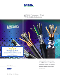 Belden – Variable Frequency Drive Cable Solutions