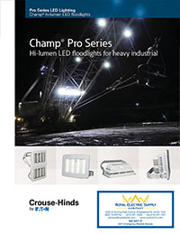 Cooper by Eaton – Champ Pro 25L and 50L Floodlights