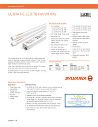 Osram Sylvania – ULTRA HE LED T8 Retrofit Kits