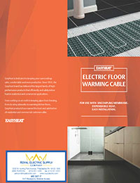 EasyHeat – Floor Warming Cable for Uncoupling Membrane