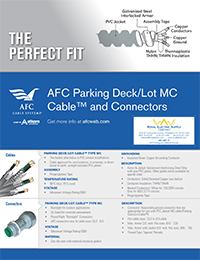 AFC Cable – Parking Deck/Lot PVC Jacketed MC Cable