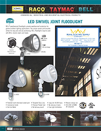 Hubbell / Bell – LED Swivel Floodlights