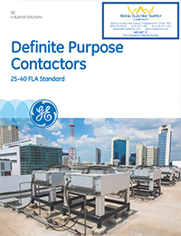 GE Energy – Definite Purpose Contactors