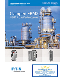 Eaton – Crouse-Hinds – Clamped EBMX NEMA 7 Classified Enclosures