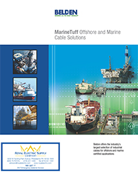 Belden – MarineTuff Certified Instrumentation, Control and VFD Cables