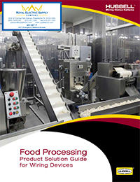 Hubbell – Food Processing Product Solution Guide for Wiring Devices