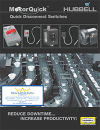 Hubbell – MotorQuick Quick Disconnect Switches