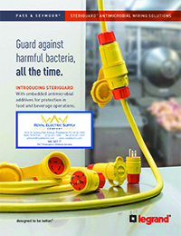 Pass & Seymour – SteriGuard™ Anti-Microbial Cord Drops