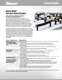 Panduit – Quick-Build™ Harness Board System