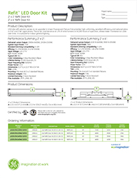 GE – Lumination™ LED Refit Door Kit