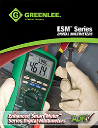 Greenlee – ESM Series Digital Multimeters