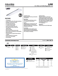 Columbia Lighting – LAW LED Wraparounds