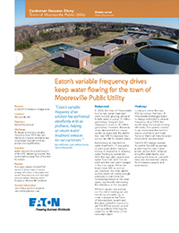 Eaton – VFD Wastewater Customer Success Stories